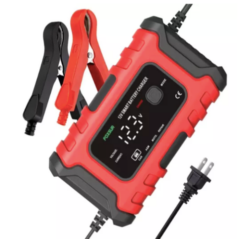 CARGADOR Y MANTENEDOR DE BATERIA INTELIGENTE 12v / 6A