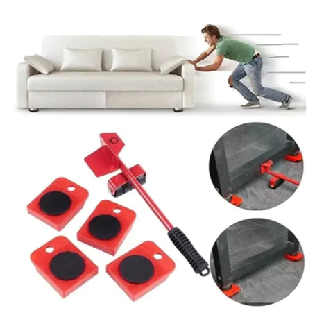 KIT ELEVADOR + DEZLIZADORES DE MUEBLES Y ELECTRODOMESTICOS